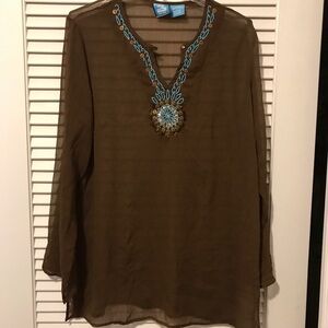 🌴Blue Island Coverup